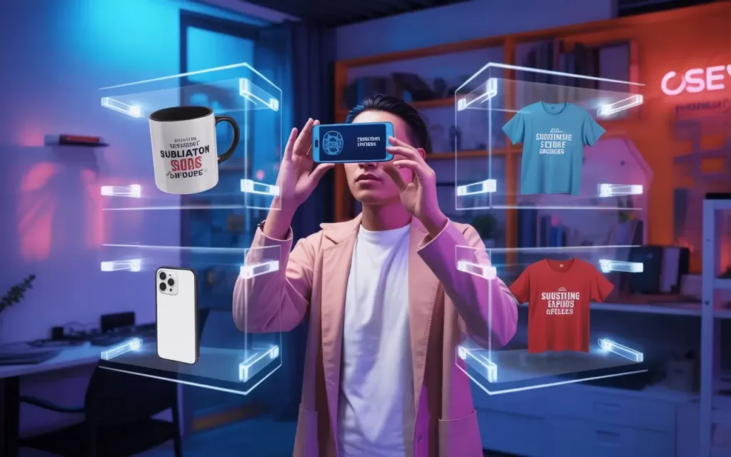 Como a realidade aumentada pode melhorar a venda de produtos sublimados?