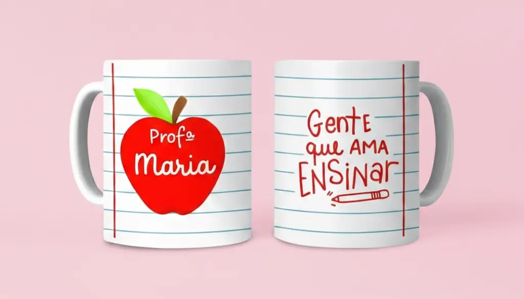 GRATIS Arte Digital Caneca Professor Maca