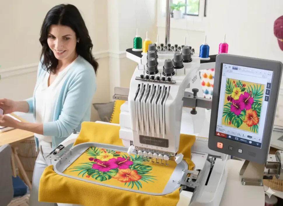 As Melhores Máquinas de Bordar para Iniciantes e Profissionais