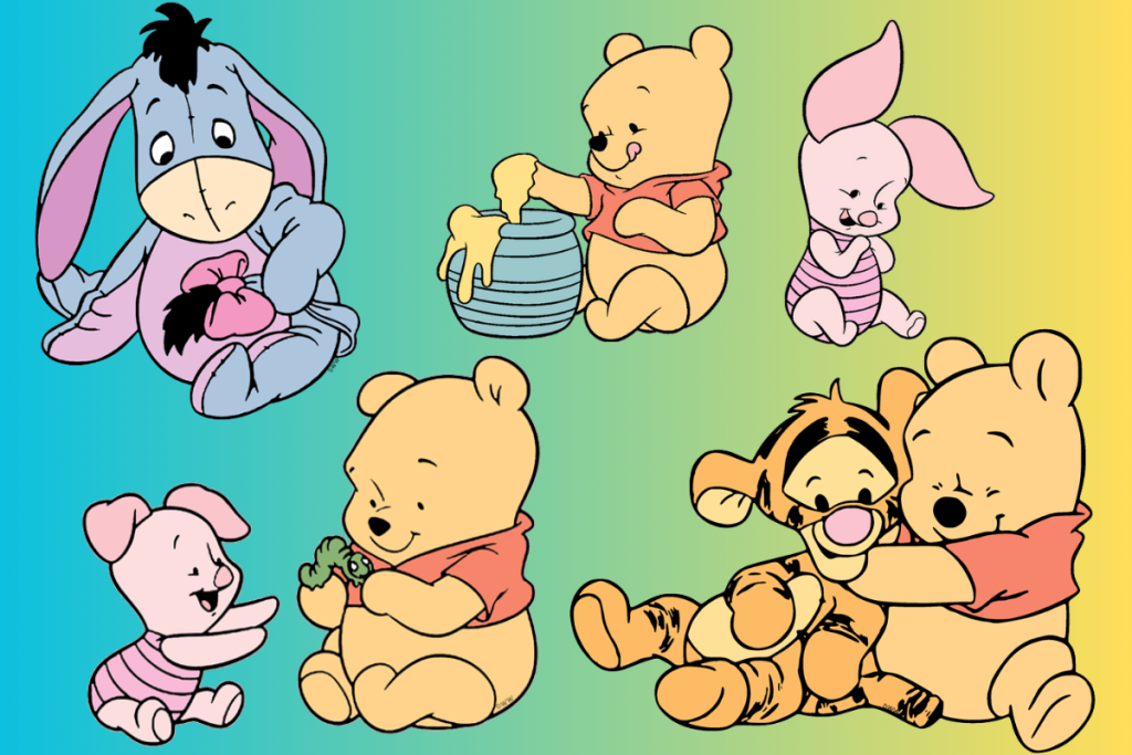 Clipart Bebe Pooh