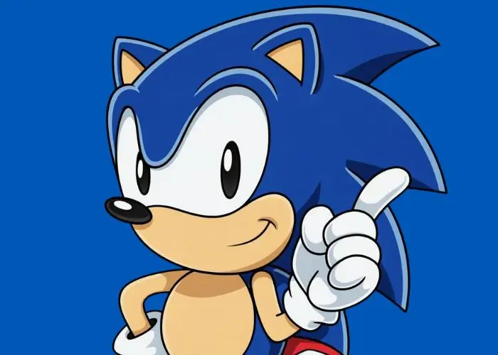 Desenho do Sonic para Colorir