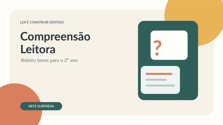 Professora conversando com criança sobre um texto curto durante leitura
